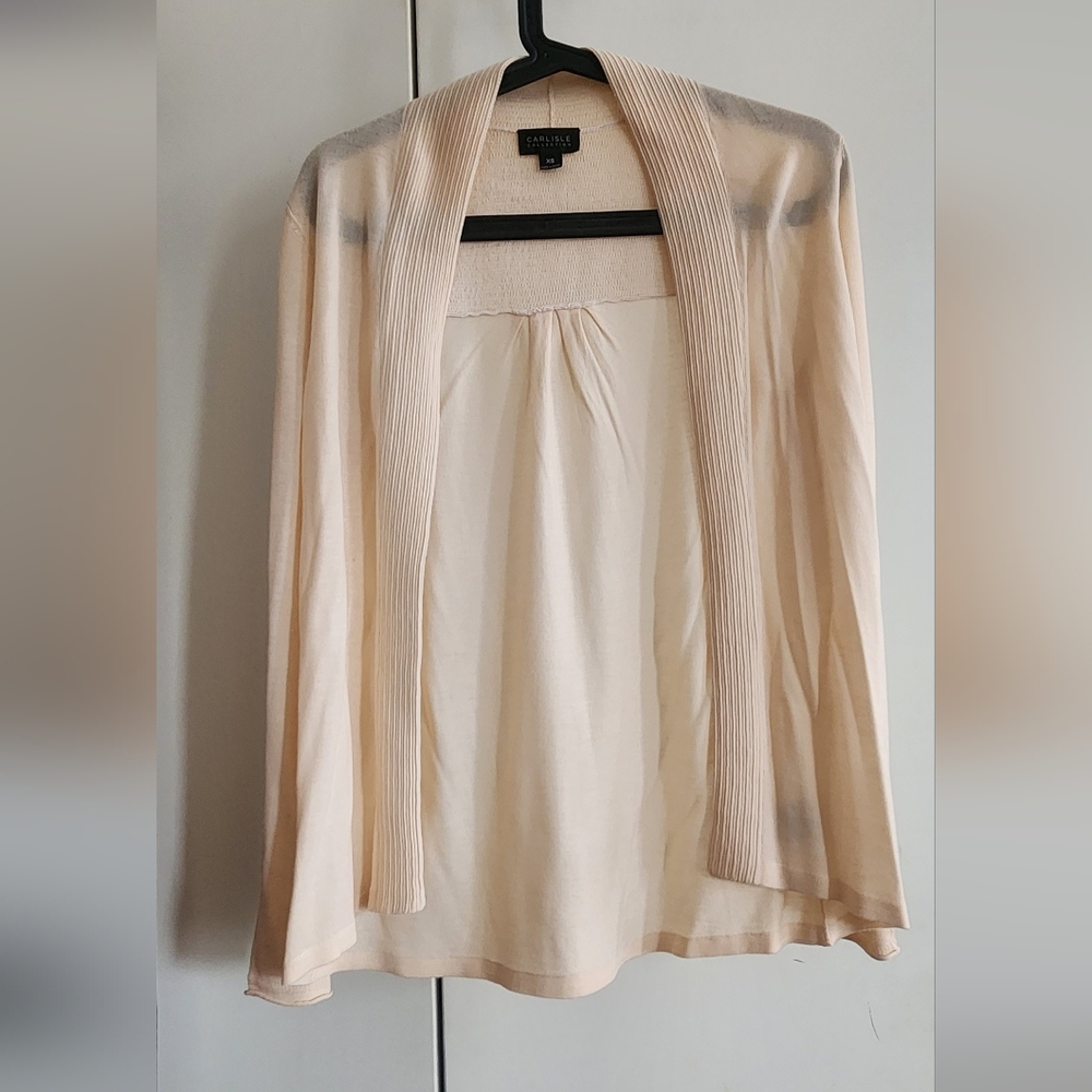 Cashmere Elegant Cream cardigan size XS